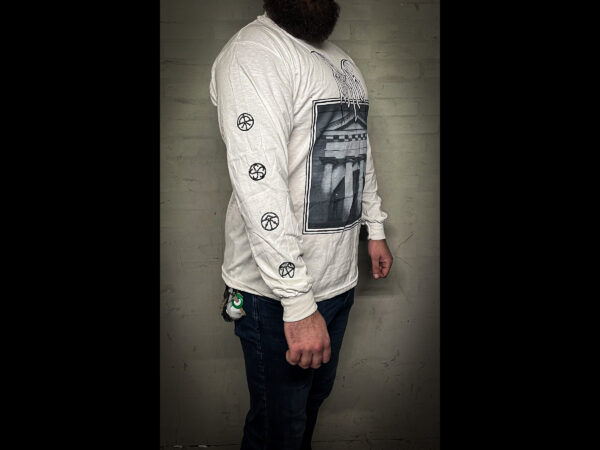 'Intet • Altet' White Longsleeve - Image 3