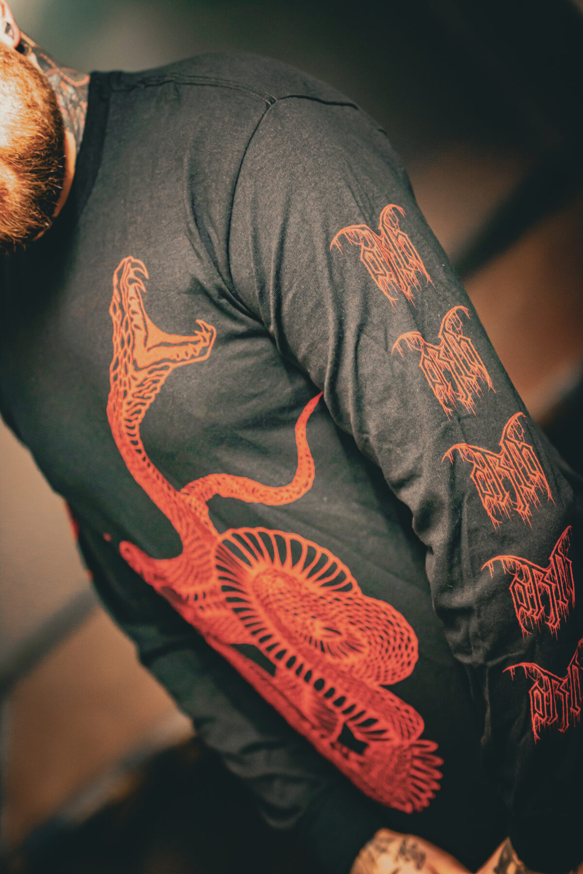 'Snake Tribal' Longsleeve - Image 2