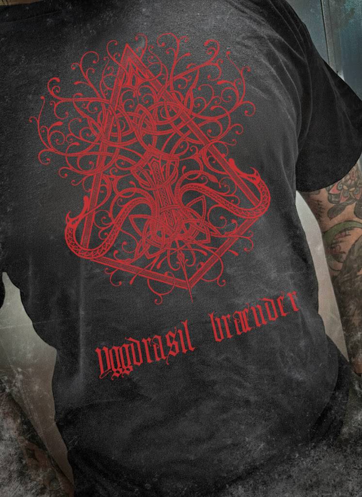 Yggdrasil Brænder T-Shirt